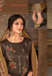 BEMBERG SILK SALWAR KAMEEZ WITH EMBROIDERY