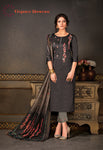 BEMBERG SILK SALWAR KAMEEZ WITH EMBROIDERY